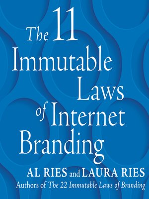 cover image of The 11 Immutable Laws of Internet Branding